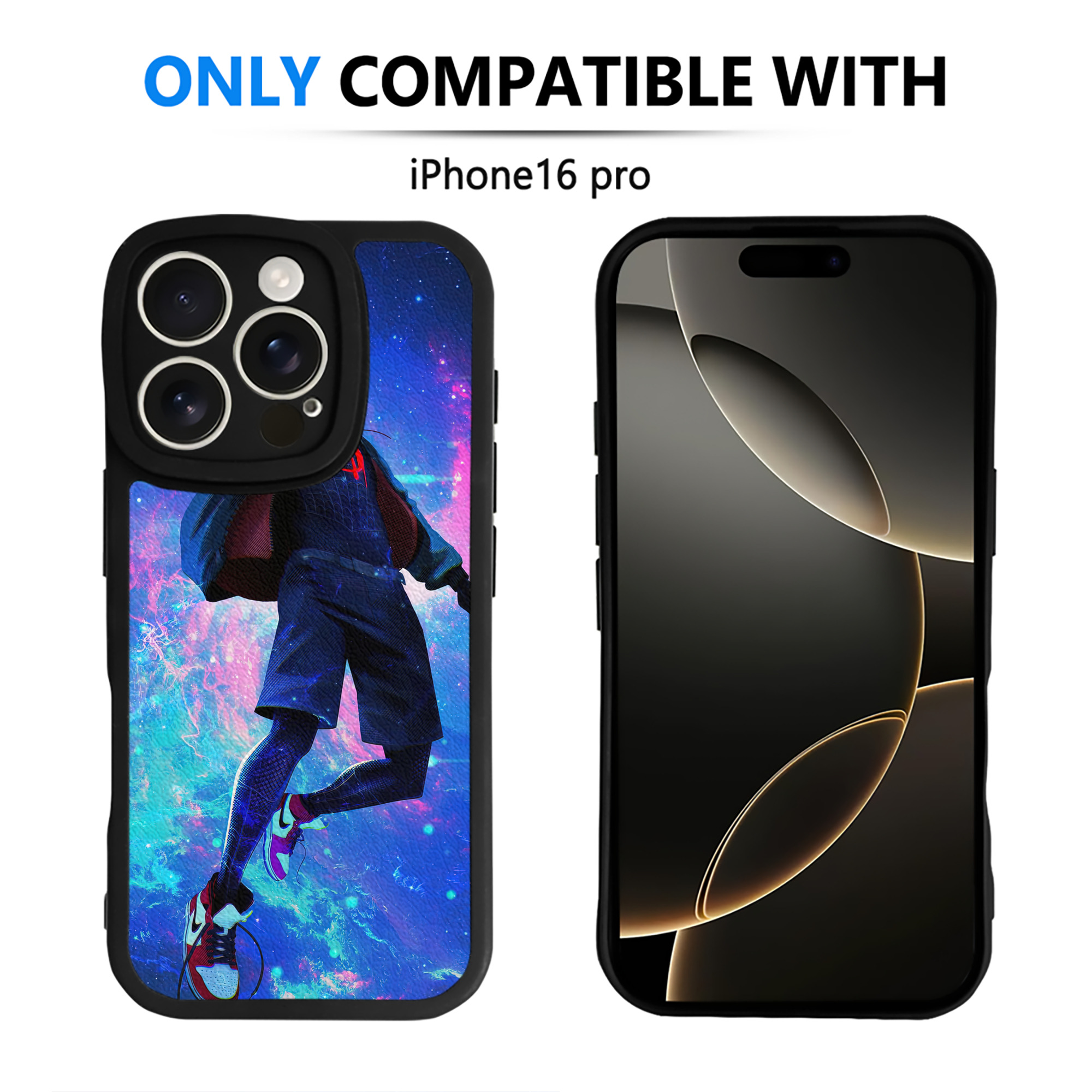 Spider Man スパイダーマン 【iPhone 16シリーズ対応】シリコンスマホケース（レザー調） 材質：シリコン